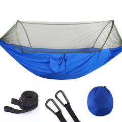 Automatic Quick-Open Hammock with Mosquito Net