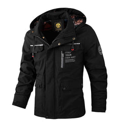 Men’s Casual Hooded Parka – Warm Windproof Autumn/Winter Coat