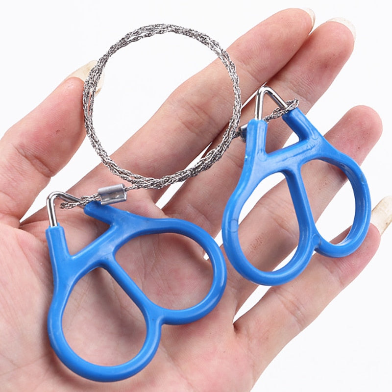 Hand Chain Saw Survival Tool – Portable Steel Wire Saw