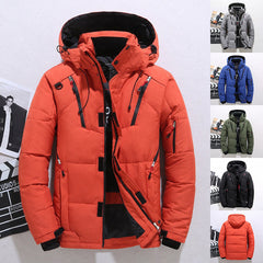 Men’s Outdoor Windproof Hooded Jacket – Leisure Sports Coat