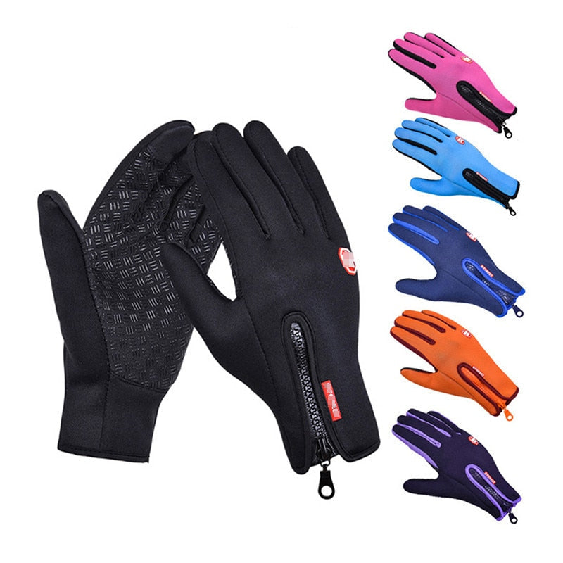 Waterproof Touchscreen Winter Gloves – Windproof Cold Weather (-5°C)