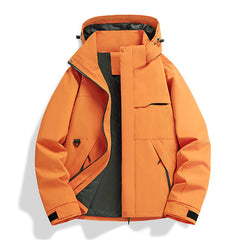 Spring/Autumn Single-Layer Shell Jacket – Windproof & Waterproof