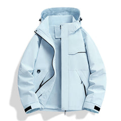 Spring/Autumn Single-Layer Shell Jacket – Windproof & Waterproof