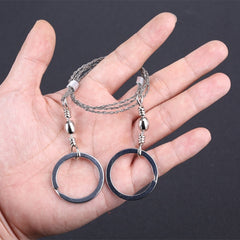 Hand Chain Saw Survival Tool – Portable Steel Wire Saw