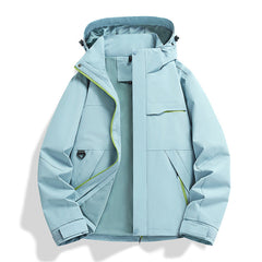 Spring/Autumn Single-Layer Shell Jacket – Windproof & Waterproof