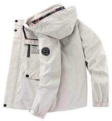 Men’s Casual Hooded Parka – Warm Windproof Autumn/Winter Coat