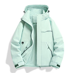 Spring/Autumn Single-Layer Shell Jacket – Windproof & Waterproof