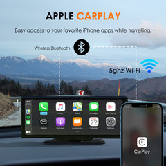 REXING CPDuo Pro – 10.26" Wireless CarPlay & Android Auto Receiver
