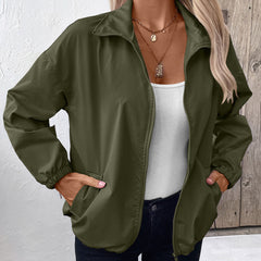 Women’s Waterproof Casual Raincoat – Outdoor Sports Jacket