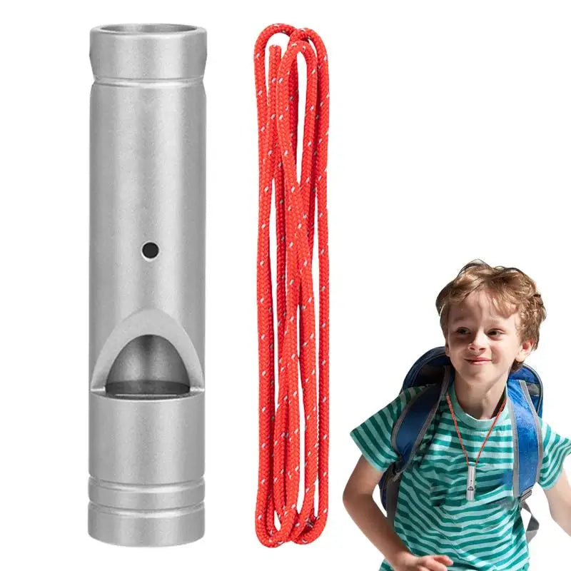 Titanium Survival Whistle – Ultralight Loud Safety Tool