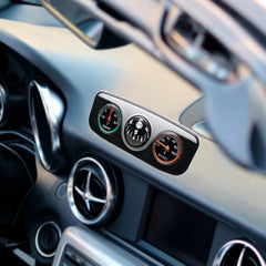3-in-1 Car Compass, Thermometer & Hygrometer – Dashboard Accessory