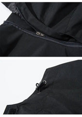 Men’s Waterproof Autumn Hiking Jacket – Hooded Windbreaker