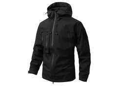 Men’s Autumn Mountain Ski Jacket – Waterproof Hooded Windbreaker