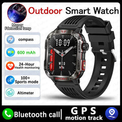 Military GPS Smart Watch – Outdoor Waterproof