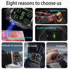 Military GPS Smart Watch – Outdoor Waterproof