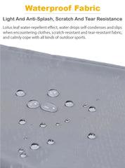 LNGXO Unisex Waterproof Hiking Jacket – Quick-Dry Windbreaker