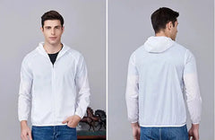 LNGXO Unisex Waterproof Hiking Jacket – Quick-Dry Windbreaker