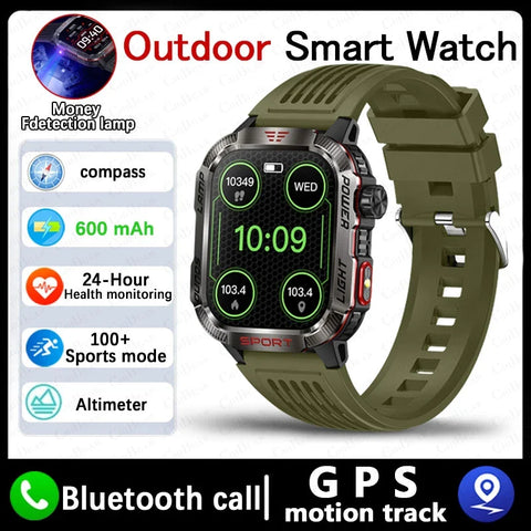 Military GPS Smart Watch – Outdoor Waterproof