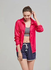 LNGXO Unisex Waterproof Hiking Jacket – Quick-Dry Windbreaker