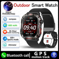 Military GPS Smart Watch – Outdoor Waterproof
