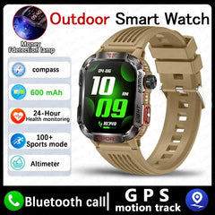 Military GPS Smart Watch – Outdoor Waterproof