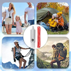 Titanium Survival Whistle – Ultralight Loud Safety Tool