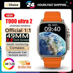 T900 Ultra 2 Smart Watch 49mm – AMOLED NFC Waterproof