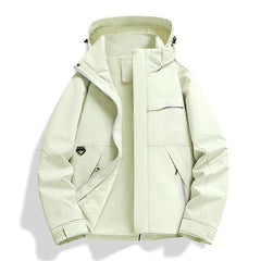 Spring/Autumn Single-Layer Shell Jacket – Windproof & Waterproof