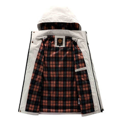 Men’s Casual Hooded Parka – Warm Windproof Autumn/Winter Coat