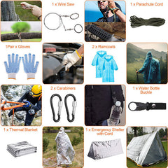 125-in-1 Survival Kit – Professional Camping & Emergency Gear
