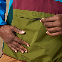 Men’s American Casual Waterproof Jacket – Loose Outdoor Windbreaker