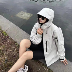 Women’s Gore-Tex Hard Shell Jacket – Windproof Waterproof Outdoor