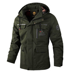 Men’s Casual Hooded Parka – Warm Windproof Autumn/Winter Coat