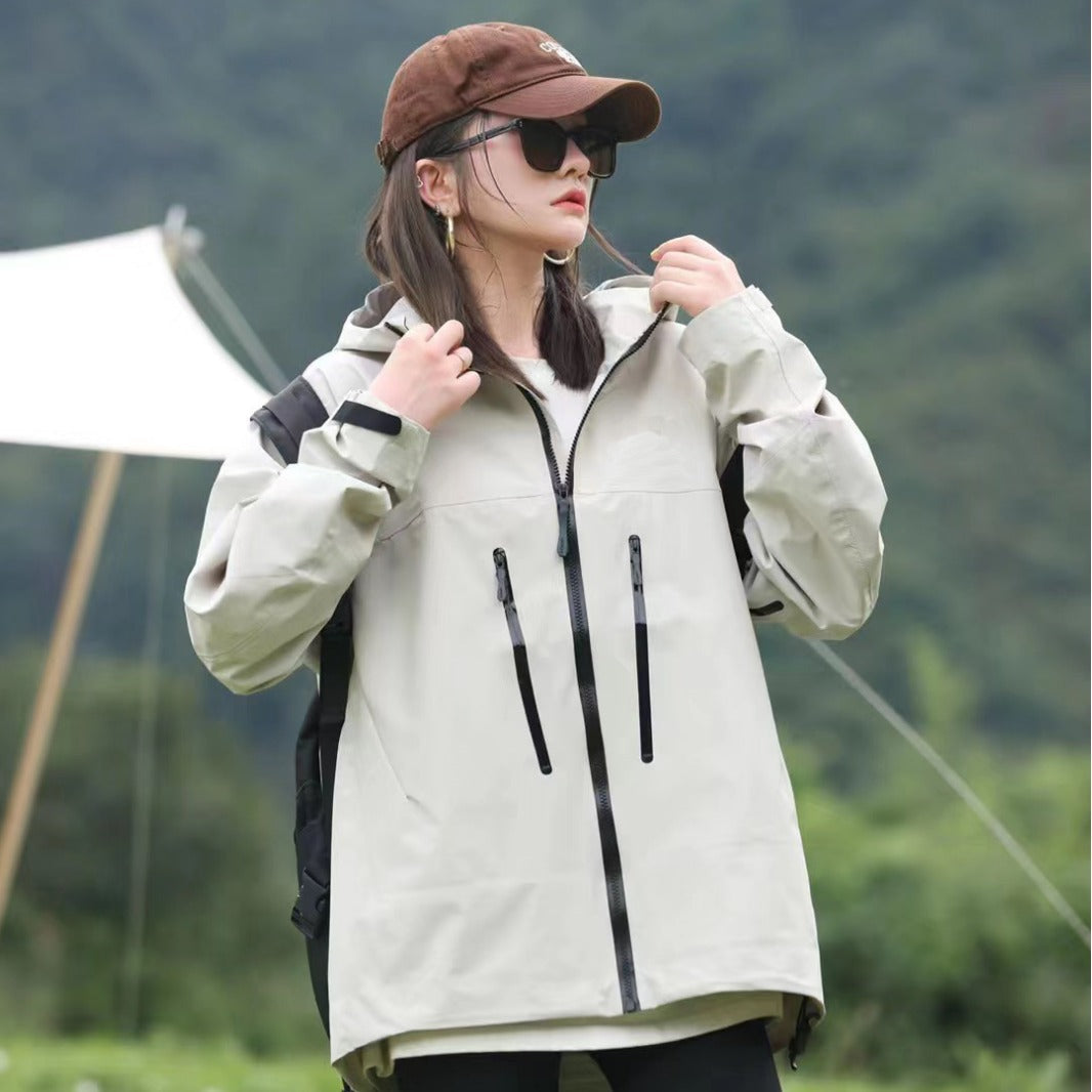 Women’s Gore-Tex Hard Shell Jacket – Windproof Waterproof Outdoor
