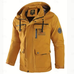 Men’s Casual Hooded Parka – Warm Windproof Autumn/Winter Coat
