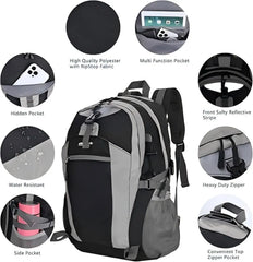 Water-Resistant Hiking Backpack – Outdoor Travel Gear